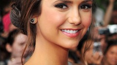 Woman juice Nina Dobrev depth of field