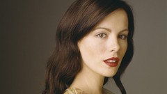 Woman Kate Beckinsale Actress long hair green eyes brunettes 