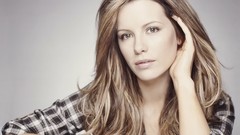 Woman Kate Beckinsale faces Actress brunettes models artwork