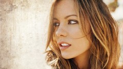 Woman Kate Beckinsale faces brunettes models