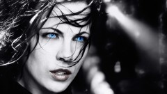 Woman Kate Beckinsale portraits selective coloring