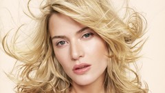 Woman Kate Winslet faces Actress blondes green eyes