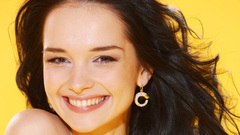 Woman Katie Fey smiling