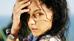 Woman Katie Fey water