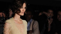 Woman Keira Knightley Actress brunettes short hair