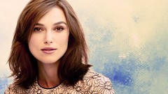 Woman Keira Knightley brunettes