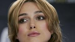 Woman Keira Knightley faces