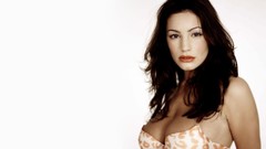 Woman Kelly Brook Actress brown eyes brunettes models cleavage
