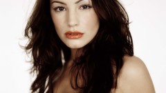 Woman Kelly Brook brunettes models cleavage boobs huge boobs 