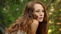 Woman Kia blue eyes models redheads