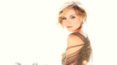 Woman Kirsten Dunst Actress blondes short hair