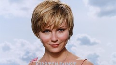 Woman Kirsten Dunst Actress blondes short hair