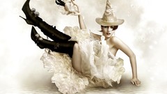 Woman knee high boots