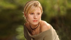 Woman Kristen Bell Actress depth of field