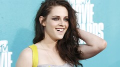 Woman Kristen Stewart Actress smiling brunettes