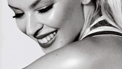 Woman Kylie Minogue blondes singers models