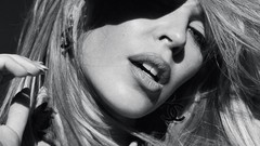 Woman Kylie Minogue monochrome