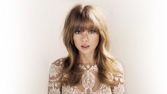 Woman lace taylor swift brunettes singers Simple Background