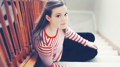 Woman ladder brunettes