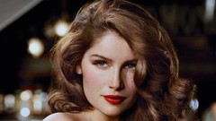 Woman Laetitia Casta faces green eyes models