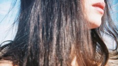 Woman lane outdoors brunettes models photo shoot Michael sara 