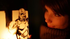 Woman lanterns brunettes Terran Salome Soe Gschwind-Penski