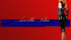 Woman latex legs stockings lingerie brunettes models panties