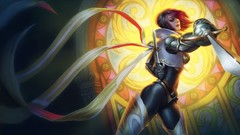 Woman League of Legends video games fantasy art Fiora the Grand 