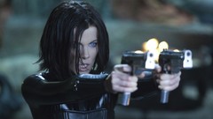 Woman leather Vampires Kate Beckinsale brunettes underworld