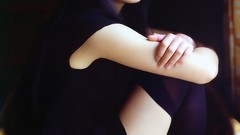 Woman legs asians brunettes bangs