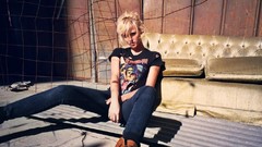 Woman legs blondes carlos nunez short hair cityscapes