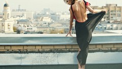 Woman legs brunettes dancers Sailors high heels Russians Anna 