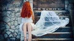 Woman legs models redheads