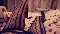 Woman legs pantyhose body parts