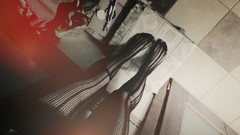 Woman legs pantyhose body parts