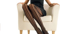 Woman legs stockings lingerie brunettes pantyhose models panties