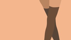 Woman legs stockings minimalistic Simple Background