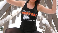 Woman legs stockings tights pantyhose high heels