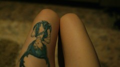 Woman legs tattoos body parts