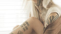 Woman legs tattoos models