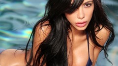 Woman Lela Star tattoos boobs huge boobs pornstars fake boobs