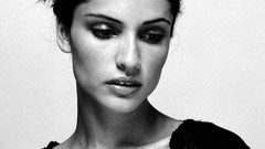 Woman Leonor Varela monochrome Actress brunettes models 