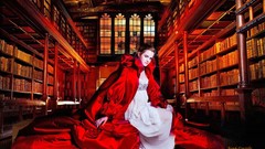 Woman Library Actress emma watson