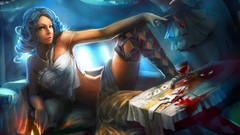 Woman lifestyle artwork