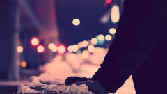 Woman lights Bridges cities towns