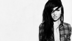 Woman lights faces brunettes