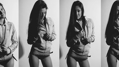 Woman lingerie brunettes boobs AEON12 Nikita Kalinin