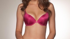 Woman lingerie brunettes cleavage lauren budd boobs