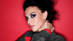 Woman lingerie brunettes models