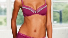 Woman lingerie brunettes models boobs Gracie Carvalho